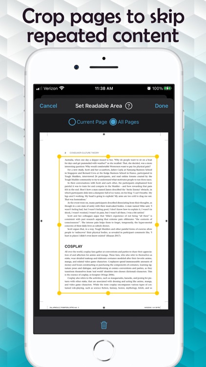 Text to Speech PDF Reader screenshot-2