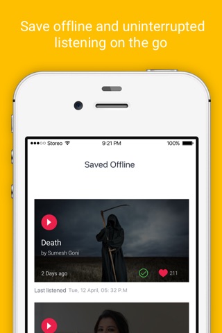 Storeo - The home of Indian Audio Shows screenshot 3