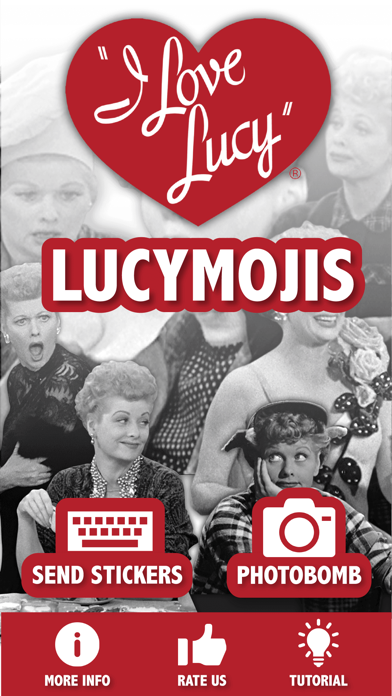LUCYMOJIS – The I Love Lucy™ Official Emoji App Screenshot 1