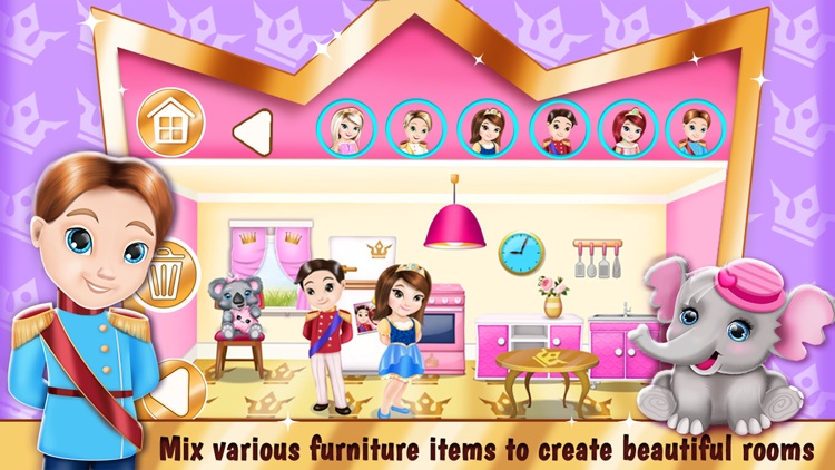 Princess Room Decoration Game – Dollhouse Designer