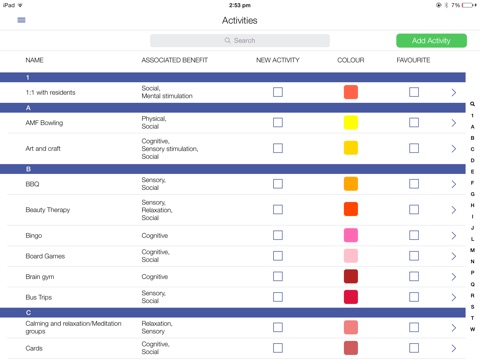 Lifestyle Tick Sheet screenshot 3