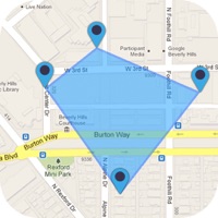 GPS Fields Area Measure On Map