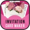 Create superb anniversary invites with custom Anniversary Invitations Card Maker