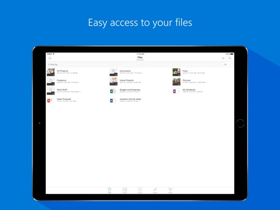 Microsoft OneDrive Screenshot