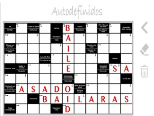 Imágen 1 Crucigramas autodefinidos puzzles en español iphone