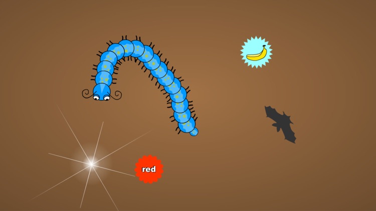 Very Hungry Worm for Kids - Learn colors, fruits