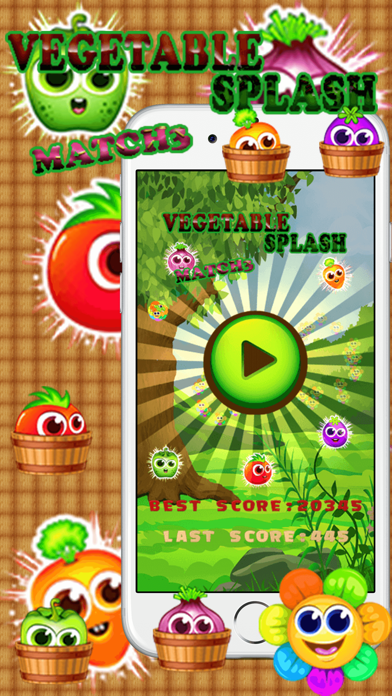 How to cancel & delete Vegetable Splash Match3 from iphone & ipad 1