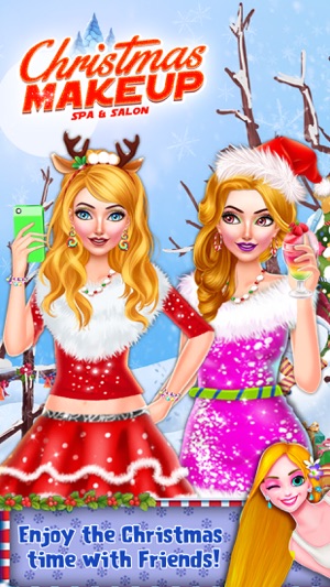 christmas makeup spa salon on the app store screenshots