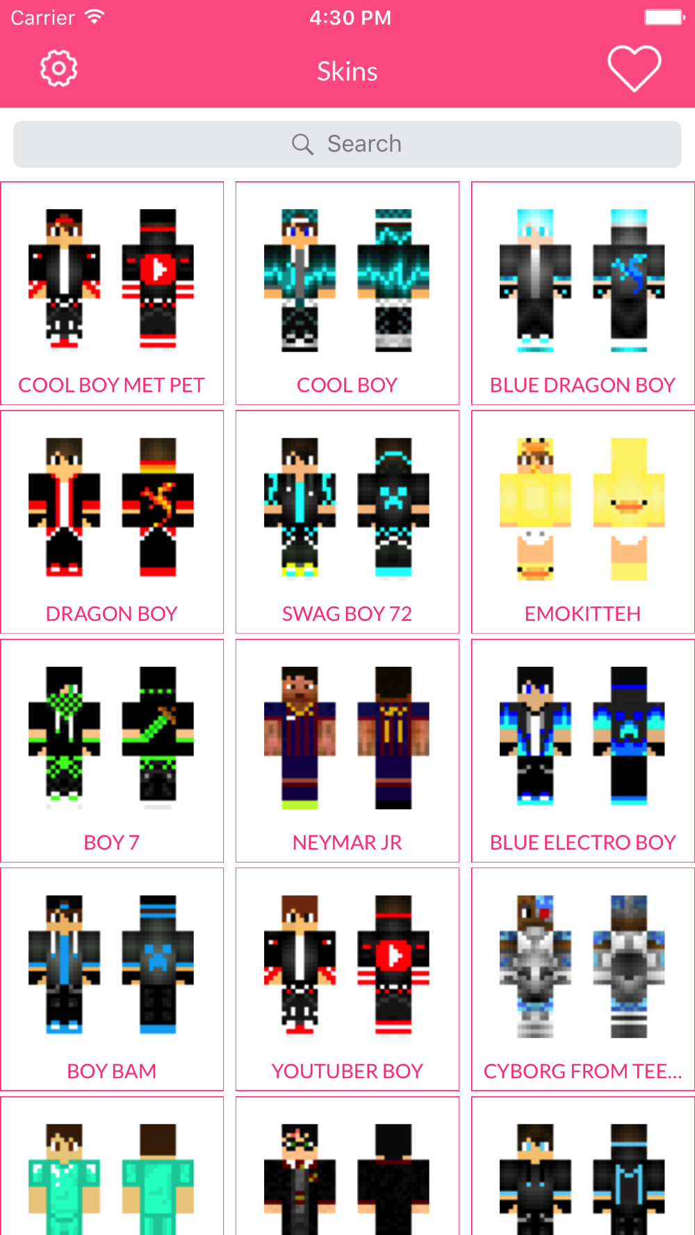 Girl Skin For Minecraft Edition by Rahul Parge