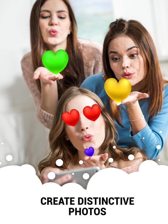 Télécharger Hearty Add Heart Eyes to Your Photos pour iPhone / iPad