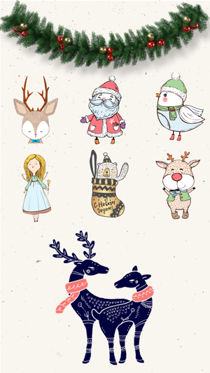 Christmas adorable stickers for iMessage merry(圖3)-速報App