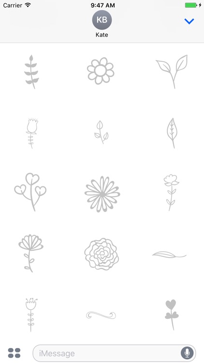 Animated Cute Flower Stickers screenshot-3