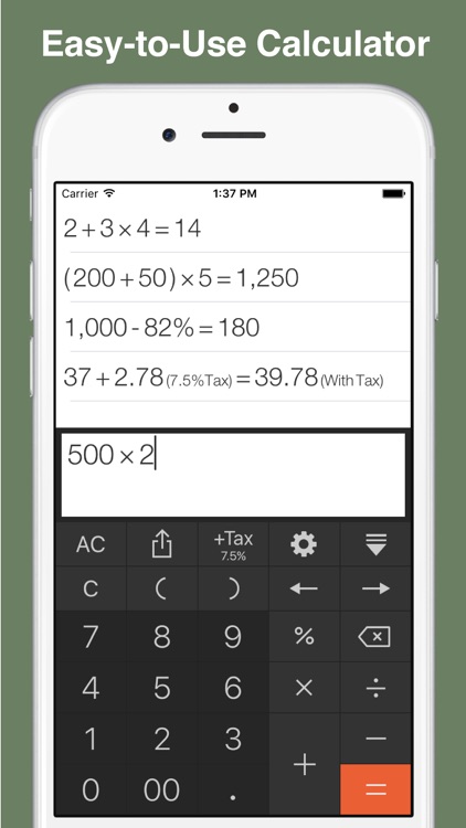 Calculator Pro - History Tape, Tax and Discount screenshot-4