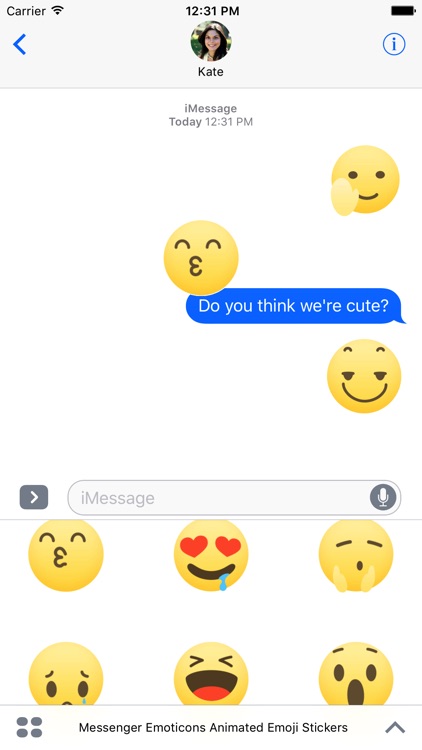 Messenger Emoticons Animated Emoji Stickers