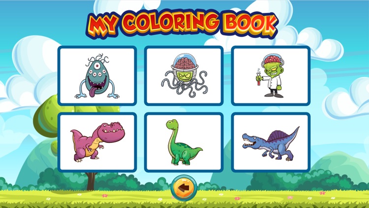 My Coloring Book: Monster ~ Fun Drawing Game