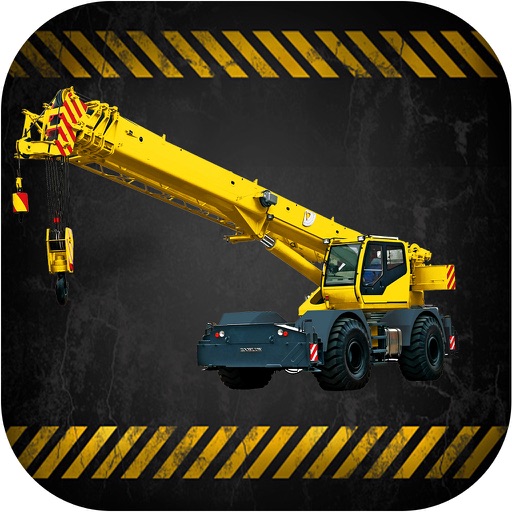 Heavy Construction Crane Simulator 3D Icon