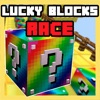 Lucky Blocks Race Map for MCPE