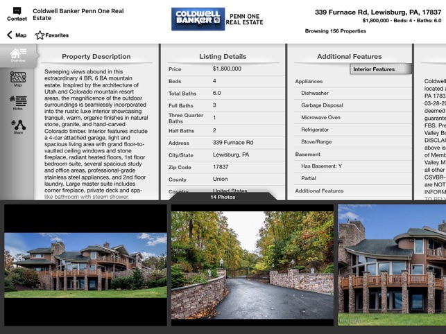 Coldwell Banker Penn One Mobile for iPad(圖4)-速報App