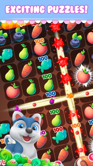 Fruits Legend - best free candy puzzle g