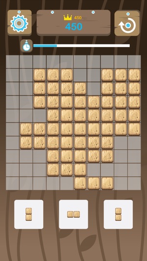 Wooden Block Puzzle Classic - wood rolling sky(圖4)-速報App