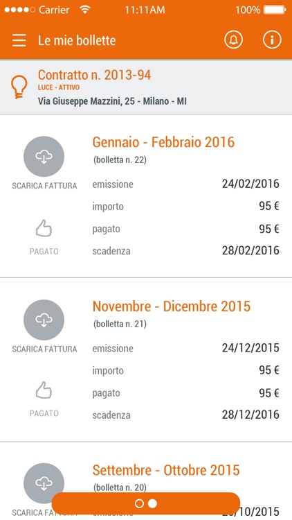 PasubioServizi App gas e luce