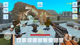 Game screenshot DinoSaur Ice Survival Craft apk