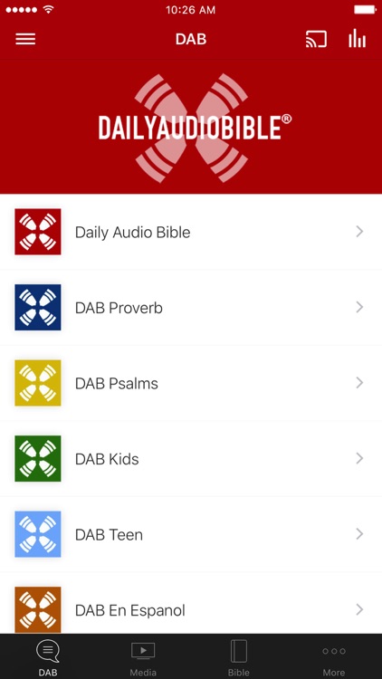 Daily Audio Bible App