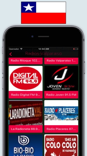 Radios Chile / Emisoras de Radio Chilenas en Vivo(圖4)-速報App