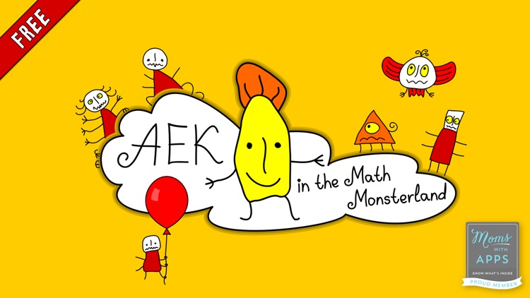 Aek in the Math Monsterland FREE screenshot-0