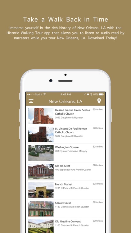 Historic Walking Tour of New Orleans, LA - Premium