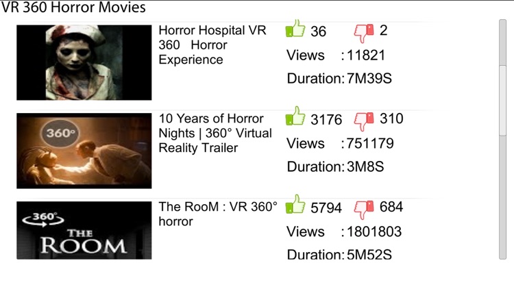 VR Horror Movies 360 for Cardboard