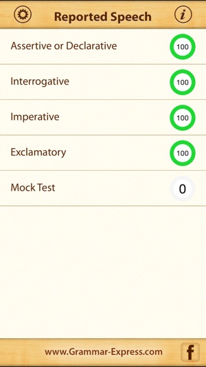 Grammar Express: Reported Speech Lite(圖1)-速報App