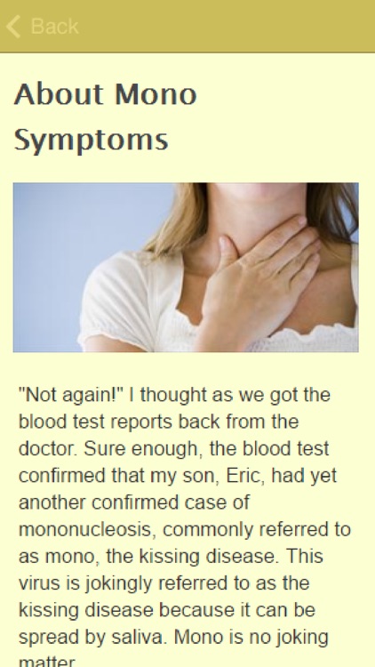 Symptoms Of Mono