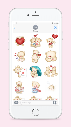 Lovely Teddies - Stickers(圖3)-速報App