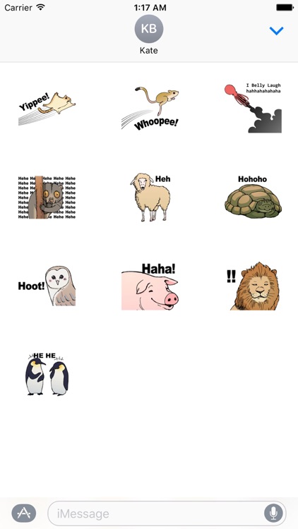 Funny Animals Laugh Emoji