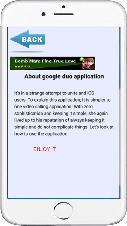 New Guide for GoogleDuo - Update