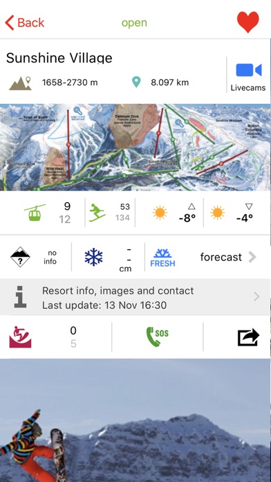 iSKI Canada - Ski Schnee Live screenshot 3