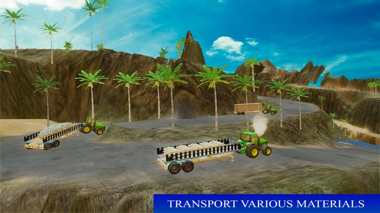 Off-road Tractor Driving Sim3D