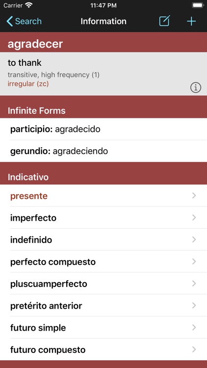 Spanish Verbs & Conjugation