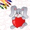 Valentines Coloring Book is FREE for a short time