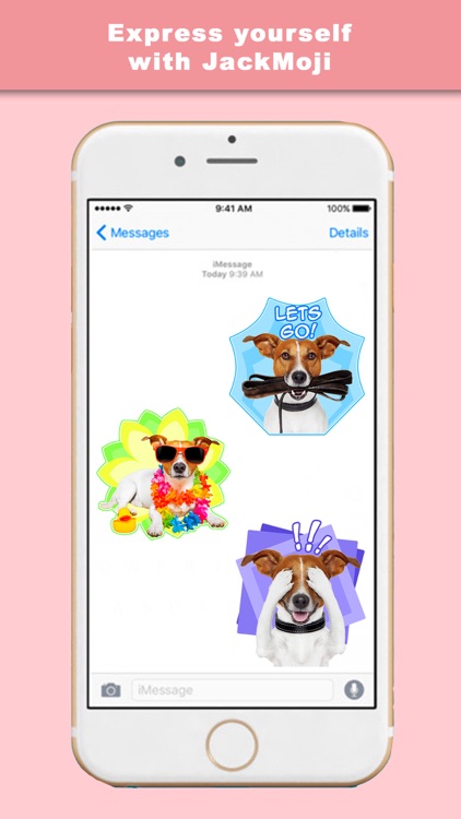 JackMoji - Stickers & Keyboard for Jack Russells screenshot-3