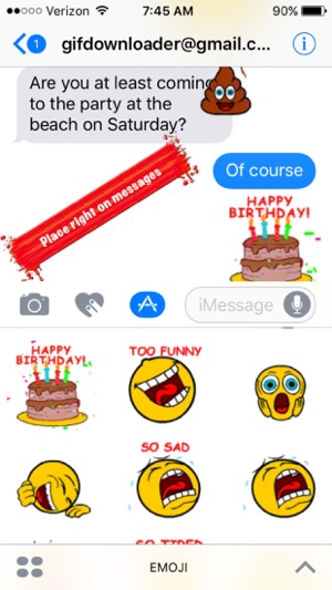 Animated Emoji Emoticons Fun Stickers for iMessage(圖3)-速報App