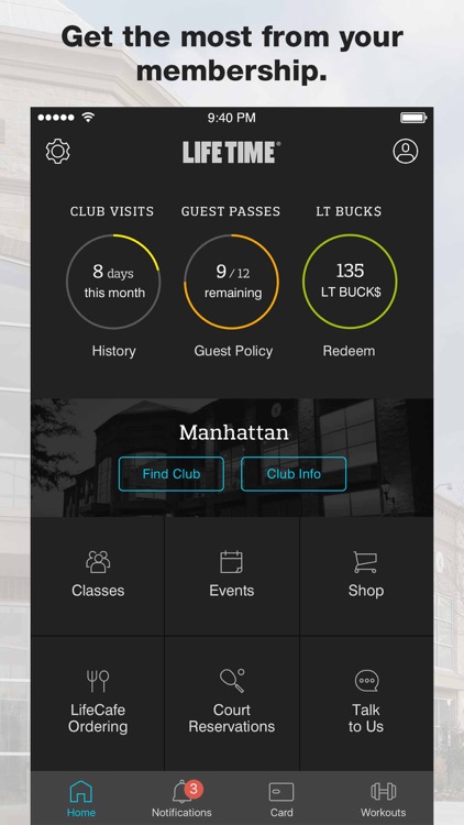 Life Time Member App