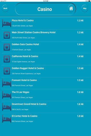 Las Vegas USA City Offline Map Navigation EGATE screenshot 3