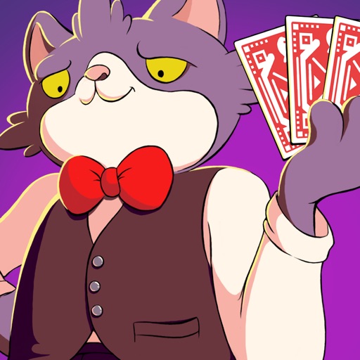 Cat Stacks Fever: Twitch Solitaire Icon