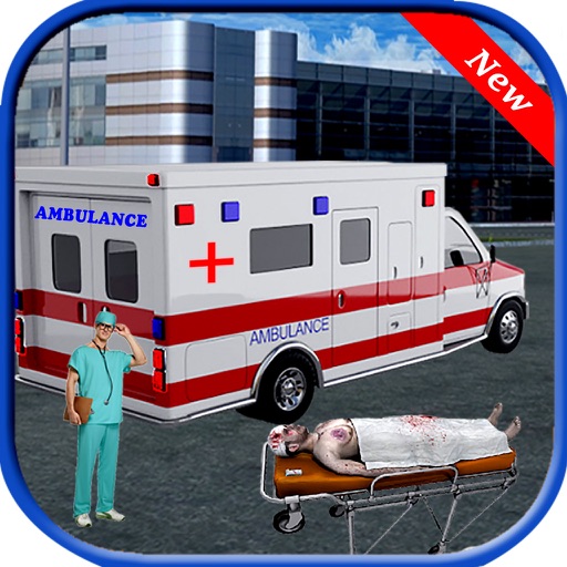 Ambulance Rescue Simulator Game 2017 Icon