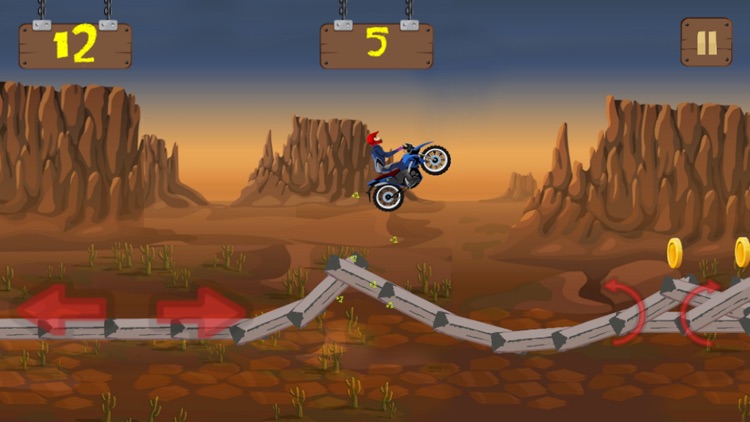 Dirt Bike Motorcycle Stunts Rider Game screenshot-4