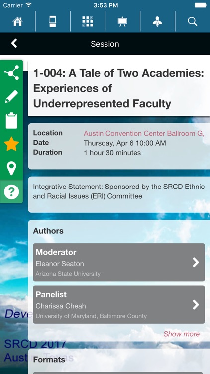 SRCD 2017 Biennial Meeting