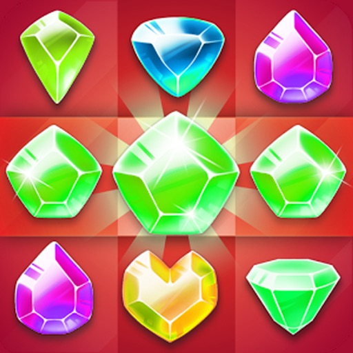 Awesome Diamond Match Puzzle Games Icon