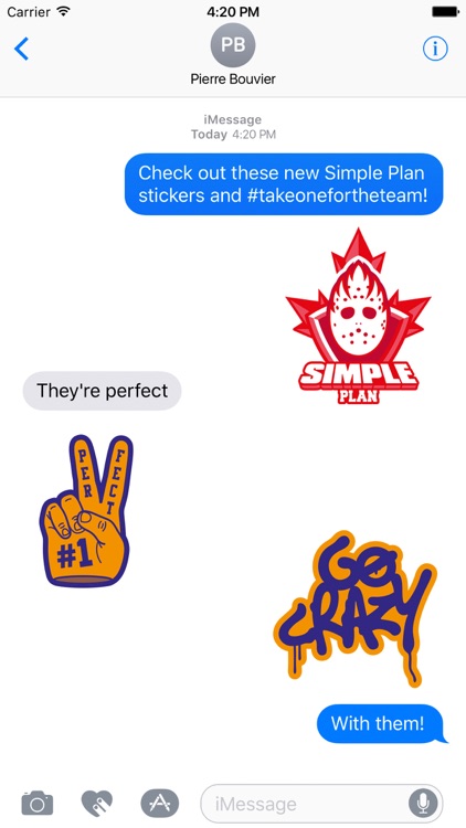Simple Plan Sticker Pack